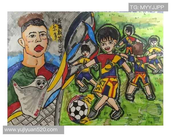 儿童画笔下的足球明星漫画世界展现梦想与激情的奇妙旅程
